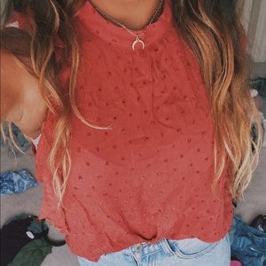 Francescas Rust Colored Blouse